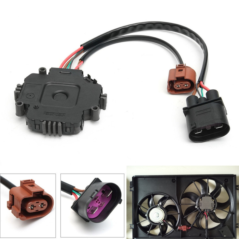 Universel Bil Radiator Køling Ventilator Styring Modul Plast Til Vw Gti Golf Jetta Til Audi A3 Tt