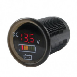 Vodool Digital Farve Volt Målere Skærm Voltmeter Ip67 Vandtæt Til 12 24v Bil Rv Båd Marine Ip67 Beskyttelse