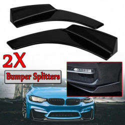 En Par Universel Bil Foran Deflektor Spoiler Splitter Diffuser Kofanger Canard Læbe Dekorative Beskyttelse Til