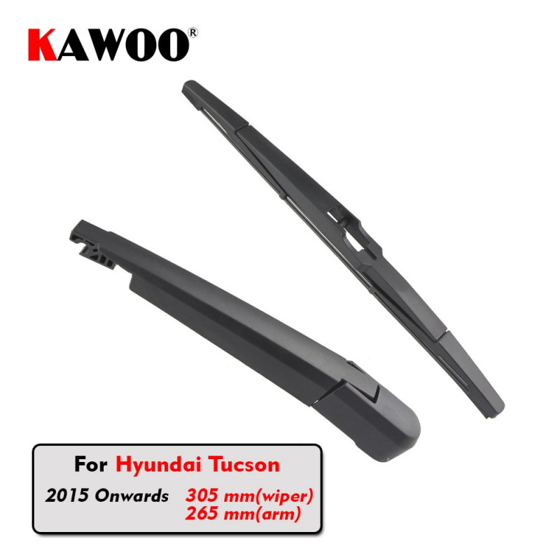Kawoo Bil Bag Wiper Klinge Blades Tilbage Vindue Aftørringspapir Arm Til Hyundai Tucson Hatchback 2015 Fremad