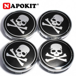 4stk 60mm 3d Kranium Logo Bil Hjul Centrum Kasketter Emblem Hub Kasket Mærke Til Mazda Renault Chevrolet Bmw Opel