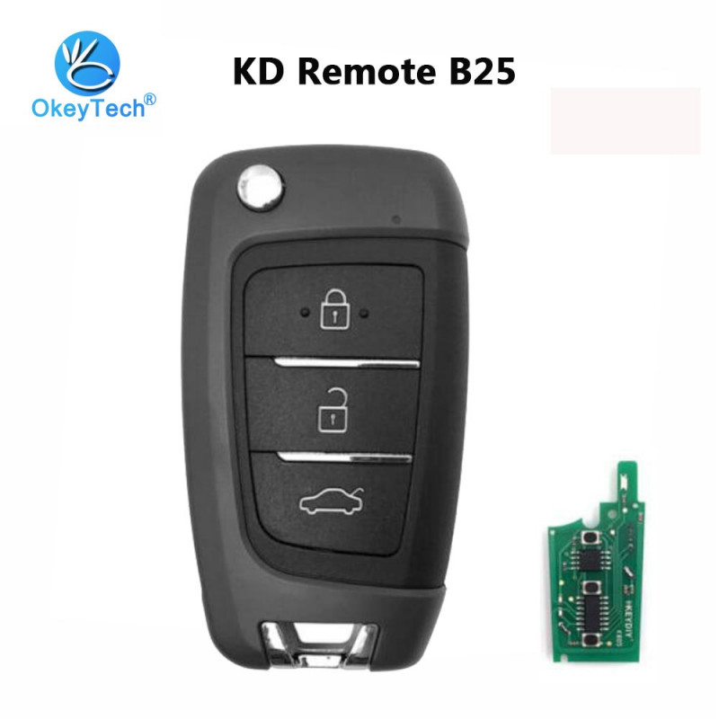 Okeytech B25 Kd Fjern Nøgle B Serie 3 Knap Fjern Styring Keydiy Til Kd Mini Kd900 Urg200 Nøgle Programmør Til