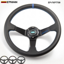 14inch 350mm Epman Dyb Majs Drifting Pvc Styretøj Hjul Universel Bil Auto Racing Styretøj Hjul Epfxp7709