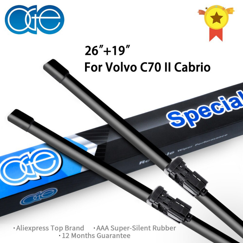 Oge Foran Wiper Blades 26 Inch 19 Inch Til Volvo C70 Ii Cabrio 20062013 Forrude Aftørringspapir Gummi Bil Tilbehør