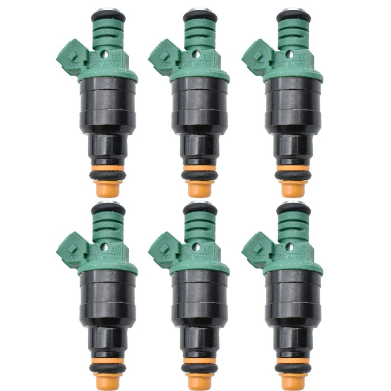 6pcs Masse Høj Ydeevne 440cc Universel Ev1 Brændstof Injector 0280150558 Til Audi Bmw Vw Tuning Racing