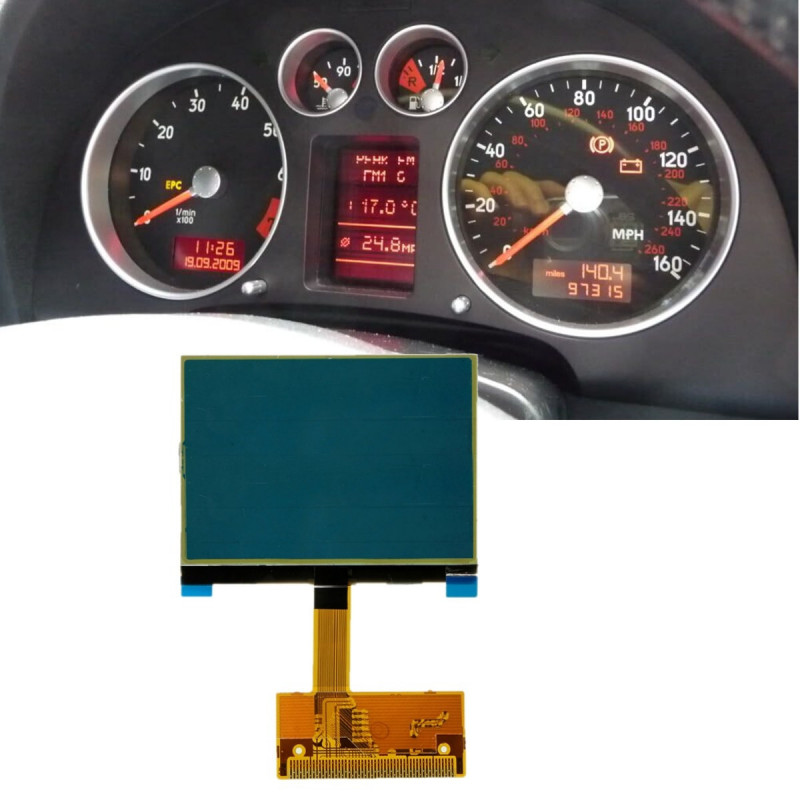 Carstyling Lcd Skærm Skærm Pixel Reparere Målestok Cluster Til Audi Tt 8n Serie Til Jaeger 19992005 Bil Dash