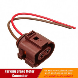 4f0998281b Bil Parkering Bremse Motor Ledninger Seletøj Stik Til Audi A6 C6 Allroad Avant 20072011 4f0998281a