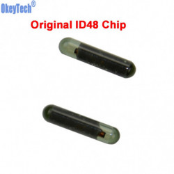 Okeytech Bil Nøgle Chips Glas Blank Id48 Chip Id48 Crypto Lås Chip Auto Transponder Chip Til Vw Audi Sæde Skoda
